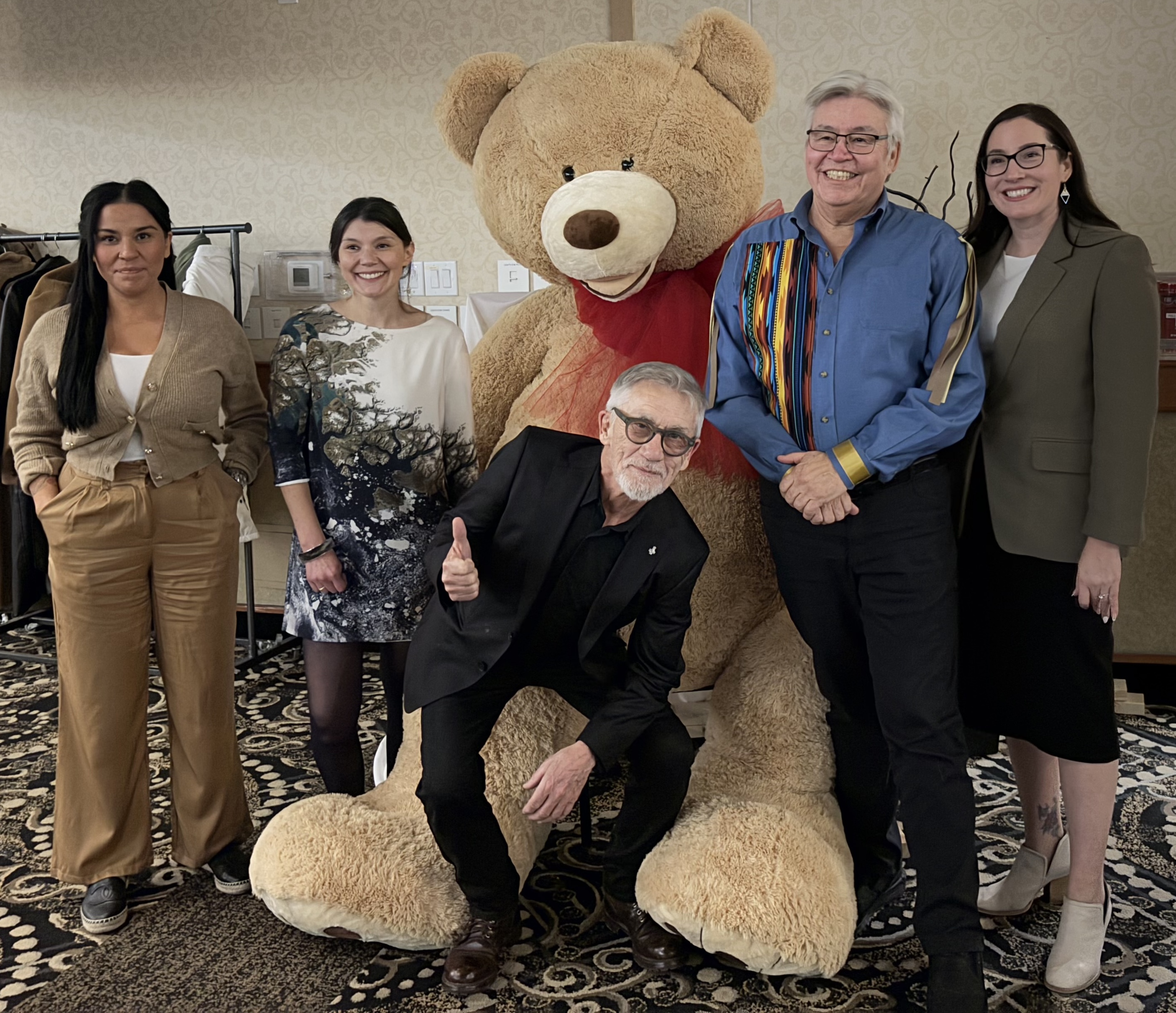 Staff and Board photo at 14th Annual Caring Society Gala