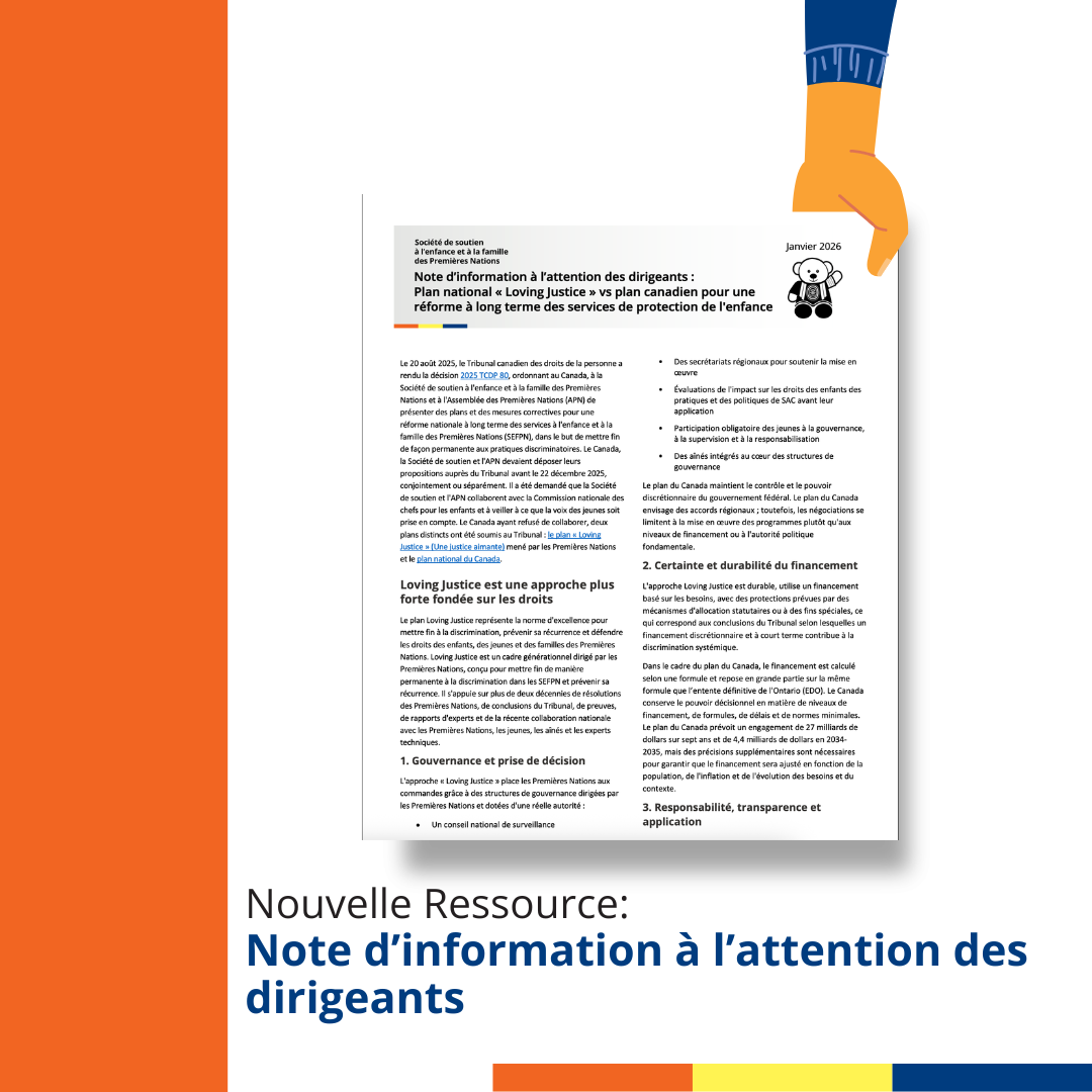 La réforme à long terme du programme des SEFPN | First Nations Child ...