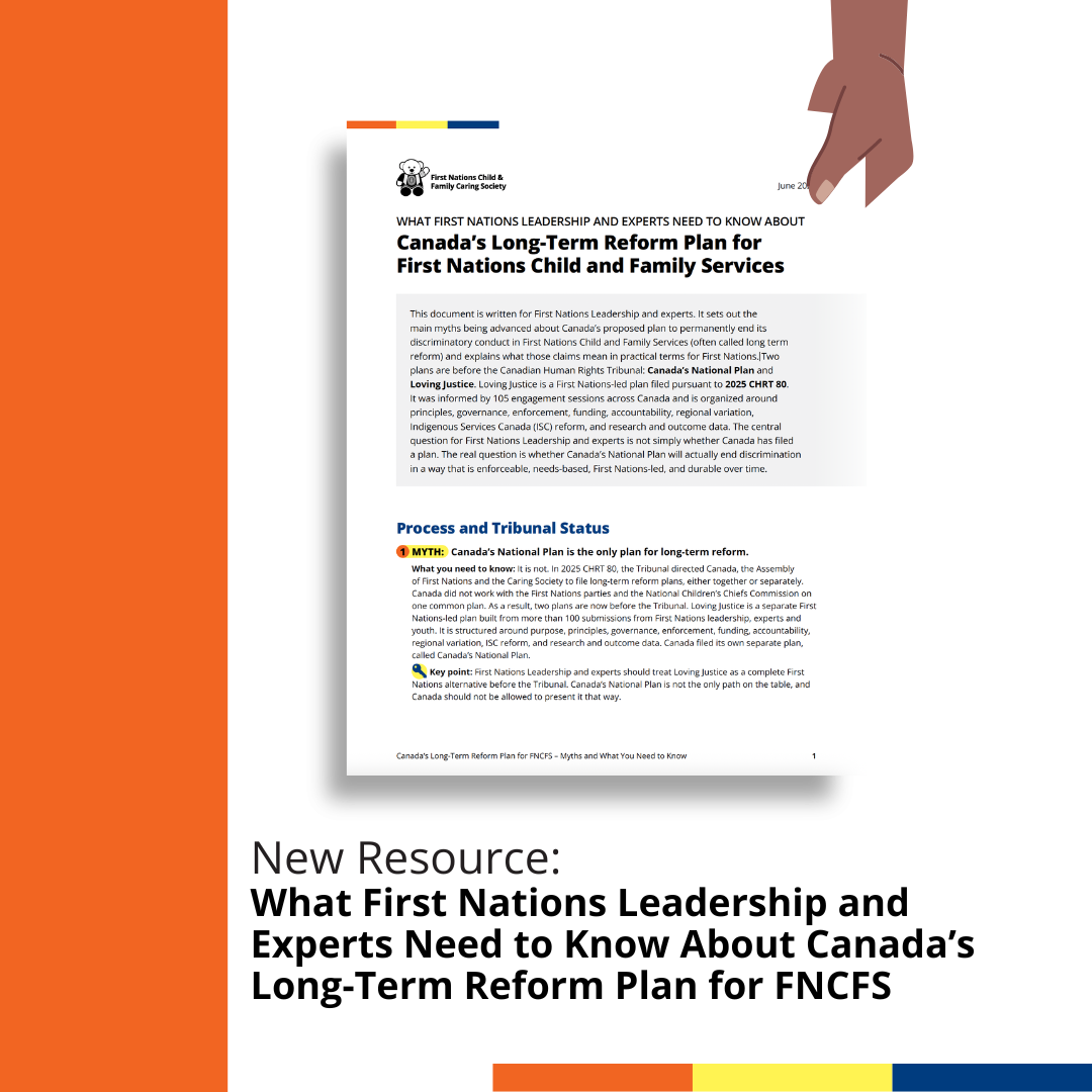 Long-Term Reform of First Nations Child and Family Services | First ...