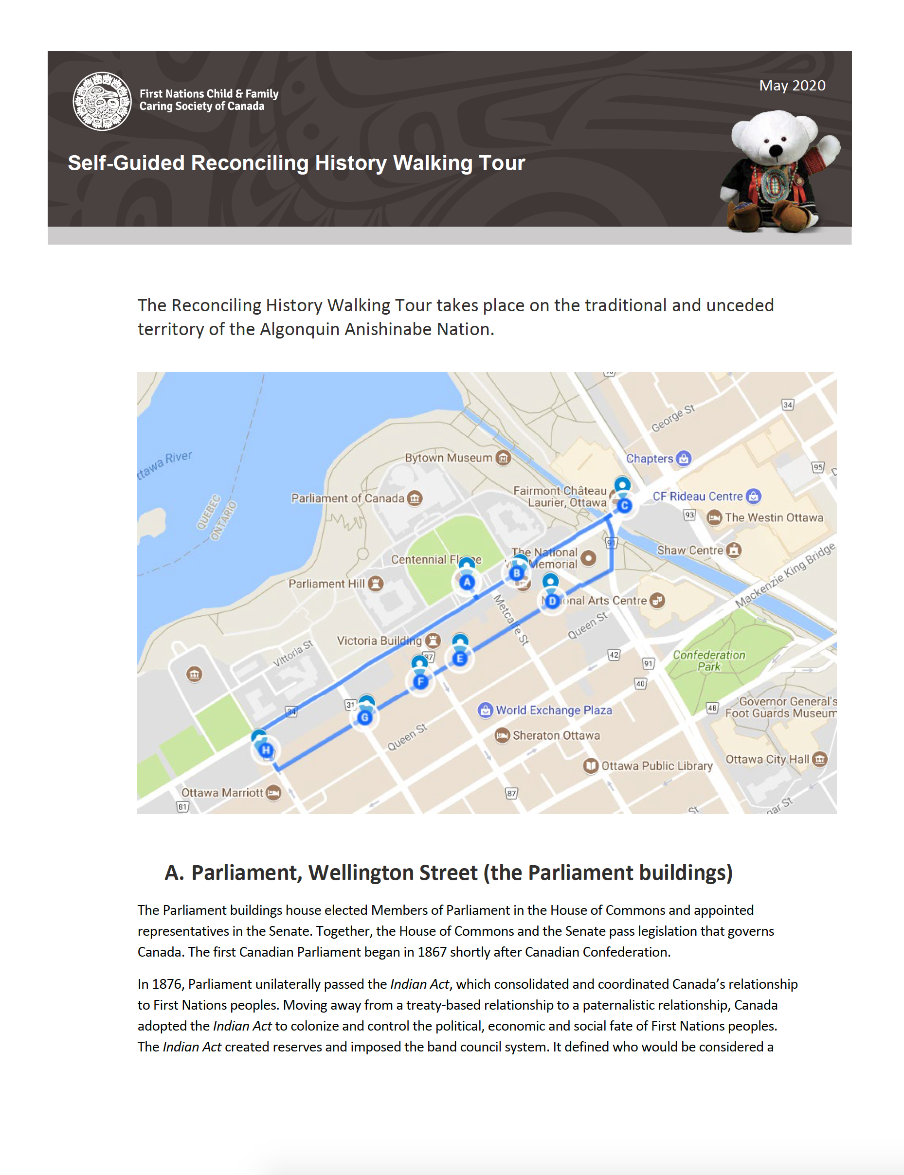 Reconciling History Walking Tour