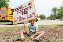 Equal funding for First Nations kids. ODMT in Oakville, 2015
